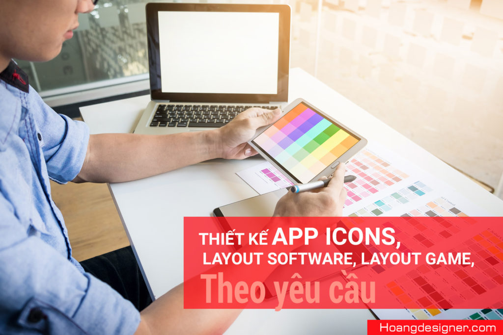Thiết kế Layout Icon App chuyên nghiệp tphcm. 